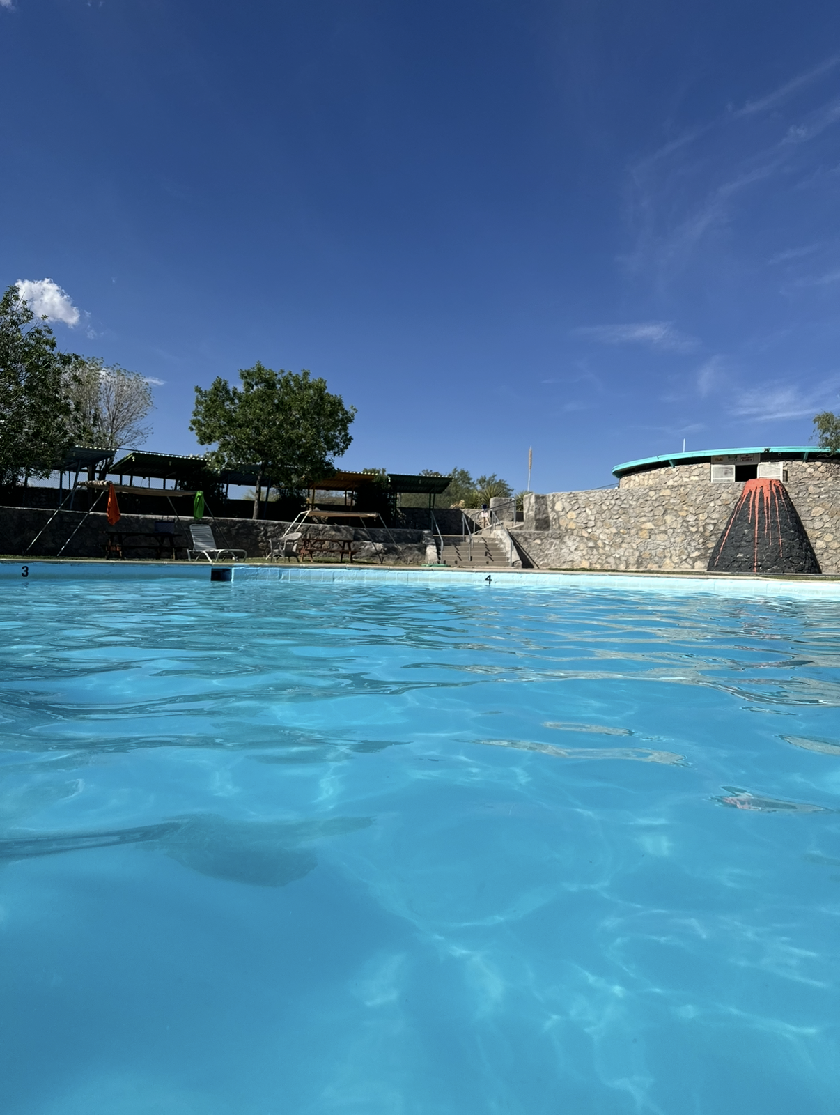 Pool deck